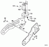 Murray 620301x4NB - 20" Single Stage Snow Thrower (2003) Ersatzteile Frame Components Assembly