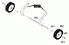 Murray 620301x4NC - 20" Single Stage Snow Thrower (2004) Ersatzteile Wheels