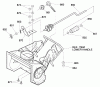 Murray 620301x79D - B&S/ 20" Single Stage Snow Thrower (2000) (Spirit) Ersatzteile Chute Rod Assembly