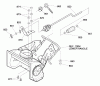 Murray 620301x79E - B&S/ 20" Single Stage Snow Thrower (2001) (Spirit) Ersatzteile Chute Rod Assembly