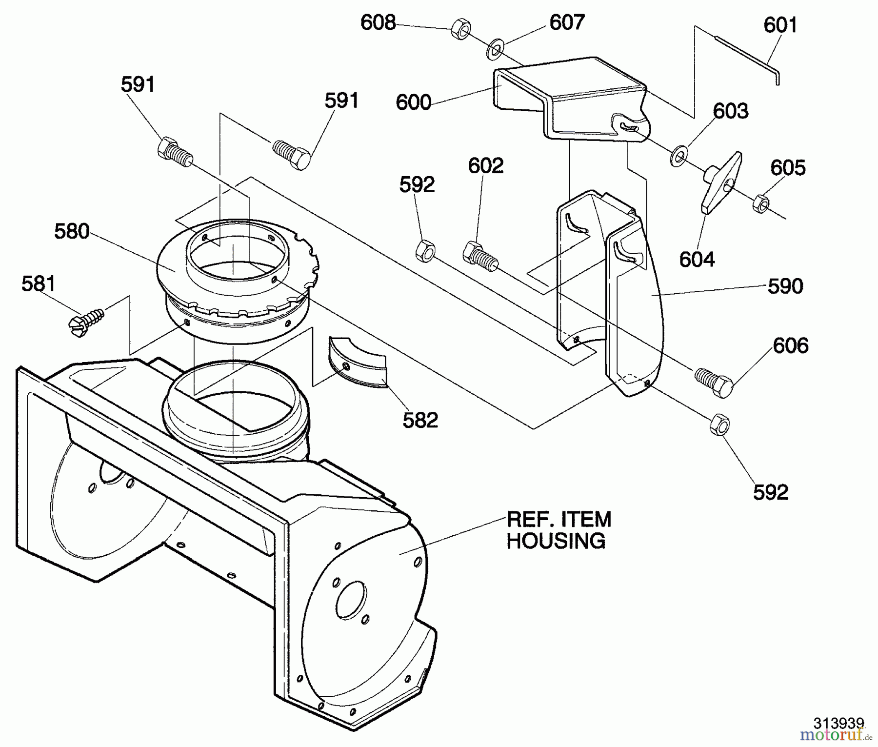 Murray Schneefräsen 620351x4NA - Murray 20