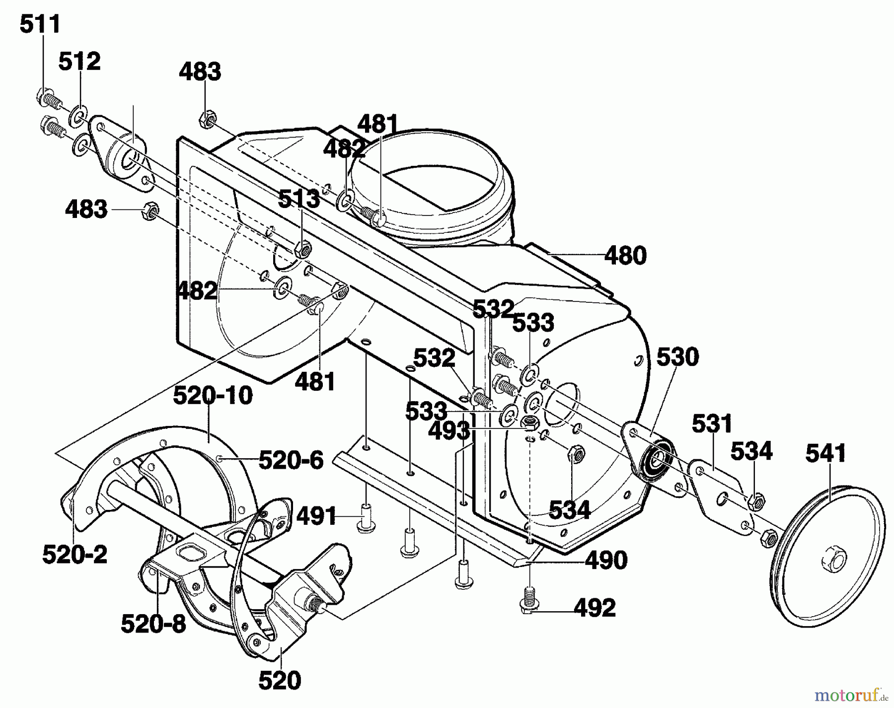  Murray Schneefräsen 621301x89A - Yard King Performance 21