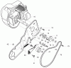 Murray 621450x4D - 21" Single Stage Snow Thrower (2000) Ersatzteile Engine Assembly
