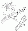 Murray 621450x4D - 21" Single Stage Snow Thrower (2000) Ersatzteile Frame Components Assembly