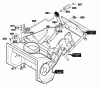 Murray 621450x4E - 21" Single Stage Snow Thrower (2001) Ersatzteile Chute Rod Assembly