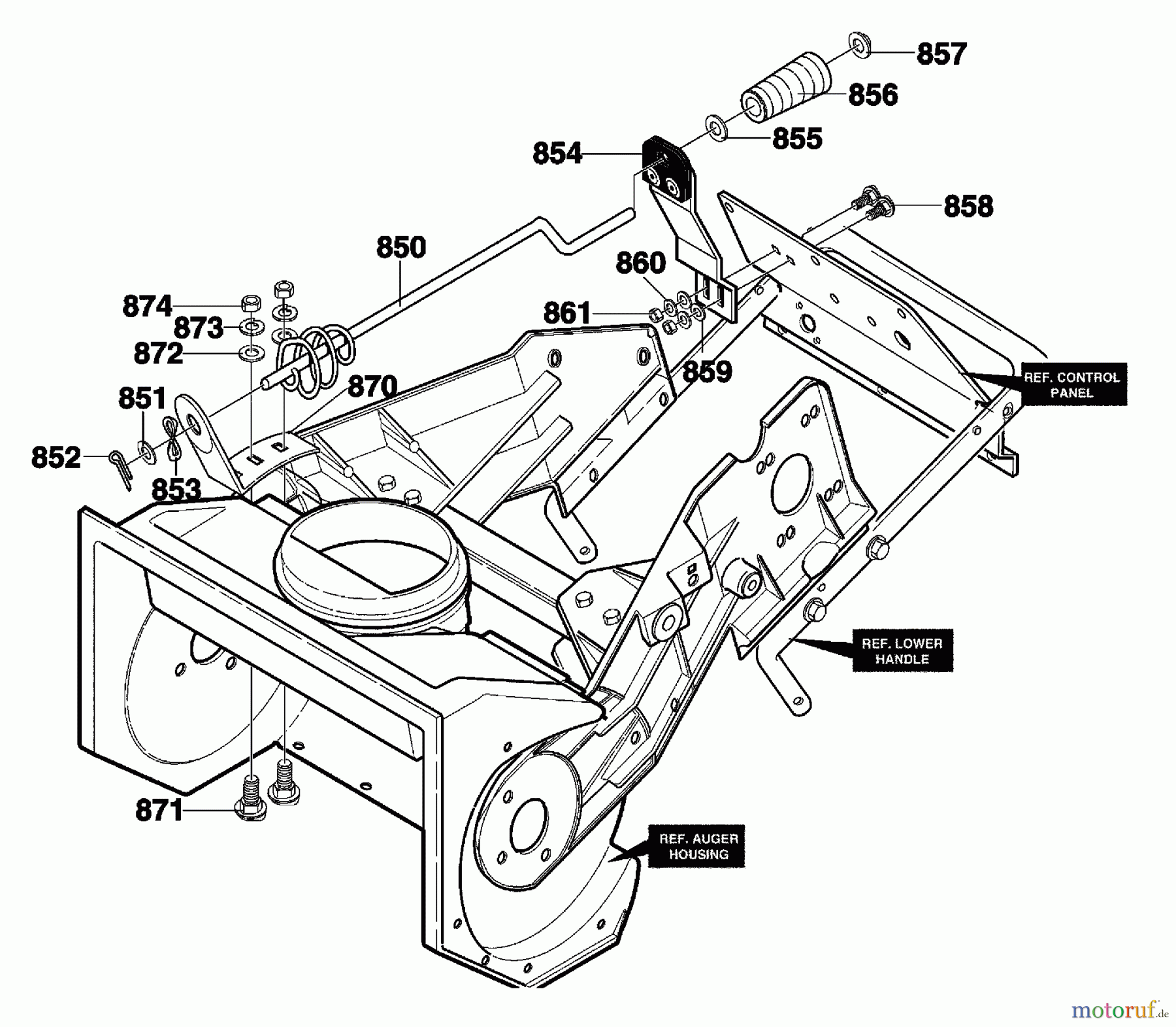Murray Schneefräsen 621450x4E - Murray 21