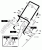 Murray 621450x4E - 21" Single Stage Snow Thrower (2001) Ersatzteile Handle Assembly