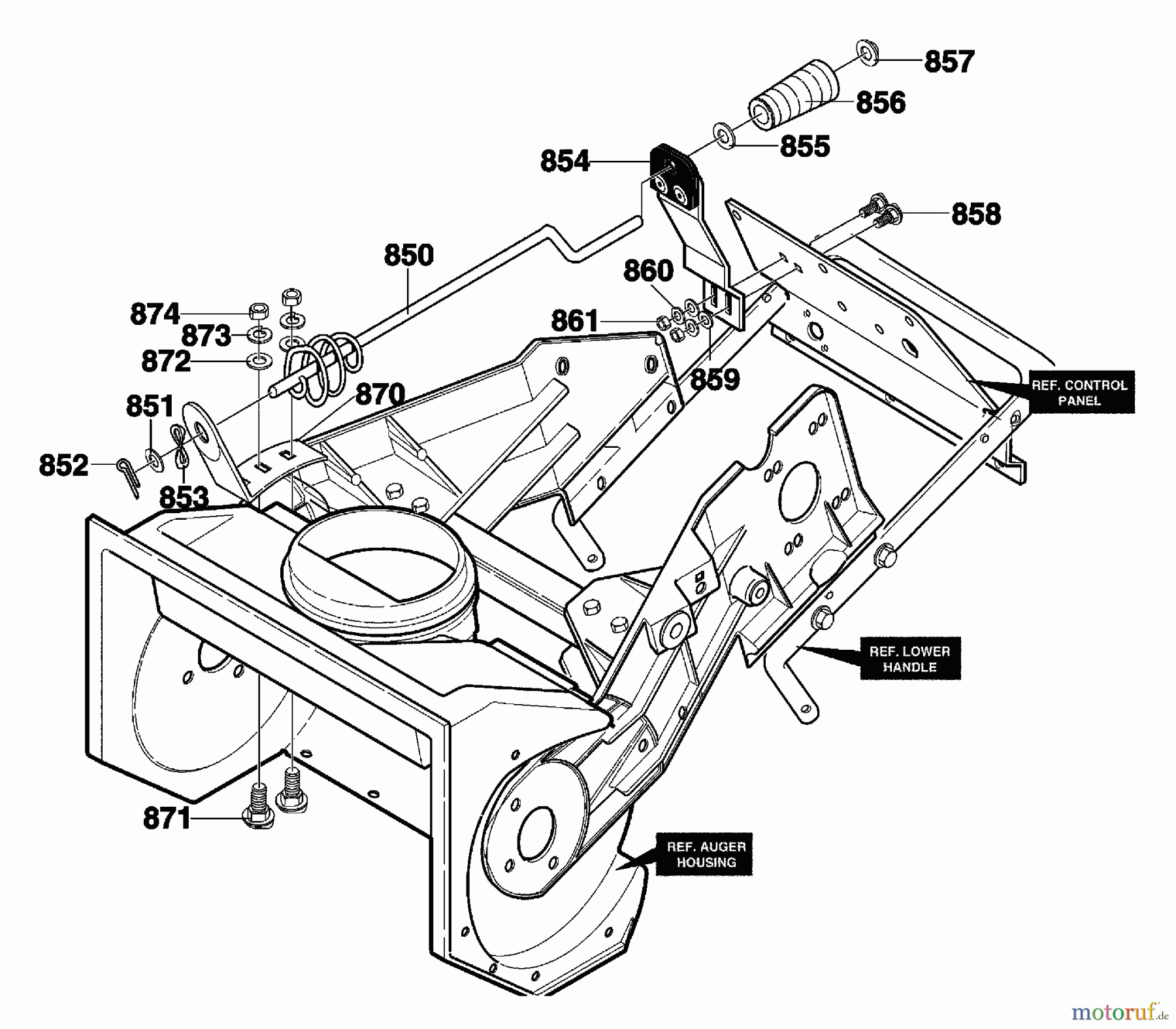 Murray Schneefräsen 621450x4NA - Murray 21