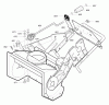 Murray 621450x4NC - 21" Single Stage Snow Thrower (2004) Ersatzteile Chute Rod Assembly