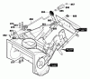 Murray 621451x0NA - B&S/ 21" Single Stage Snow Thrower (2002) (Northern Tool) Ersatzteile Chute Rod Assembly