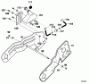 Murray 621451x0NA - B&S/ 21" Single Stage Snow Thrower (2003) (Northern Tool) Ersatzteile Frame Components Assembly