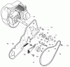 Murray 621451x31B - Scotts 21" Single Stage Snow Thrower (2000) (Home Depot) Ersatzteile Engine Assembly