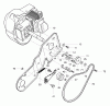 Murray 621451x31C - Scotts 21" Single Stage Snow Thrower (2001) (Home Depot) Ersatzteile Engine Assembly
