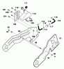 Murray 621451x83NA - B&S/ 21" Single Stage Snow Thrower (2005) (Walmart) Ersatzteile Frame Components Assembly