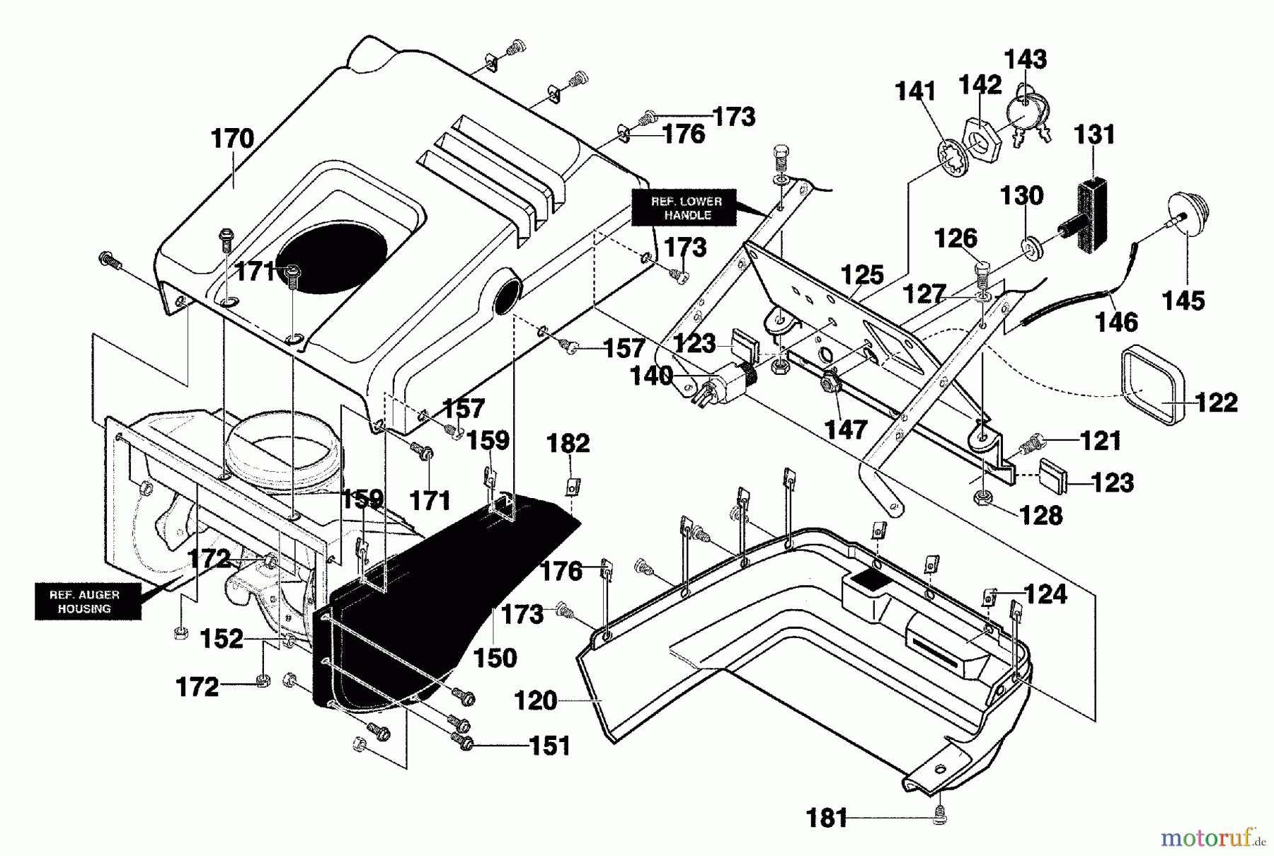 Murray Schneefräsen 621451x83NA - B&S/Murray 21