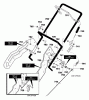 Murray 621453x31A - Scotts 21" Single Stage Snow Thrower (2001) (Home Depot) Ersatzteile Handle Assembly