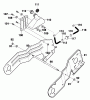 Murray 621453x31NA - Scotts 21" Single Stage Snow Thrower (2002) (Home Depot) Ersatzteile Frame Components Assembly