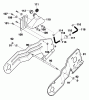 Murray 621453x31NB - Scotts 21" Dual Stage Snow Thrower (2003) (Home Depot) Ersatzteile Frame Components Assembly