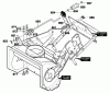 Murray 621500x89A - Yard King Performance 21" Single Stage Snow Thrower (2000) Ersatzteile Chute Rod Assembly