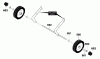 Murray 621500x89A - Yard King Performance 21" Single Stage Snow Thrower (2000) Ersatzteile Wheels