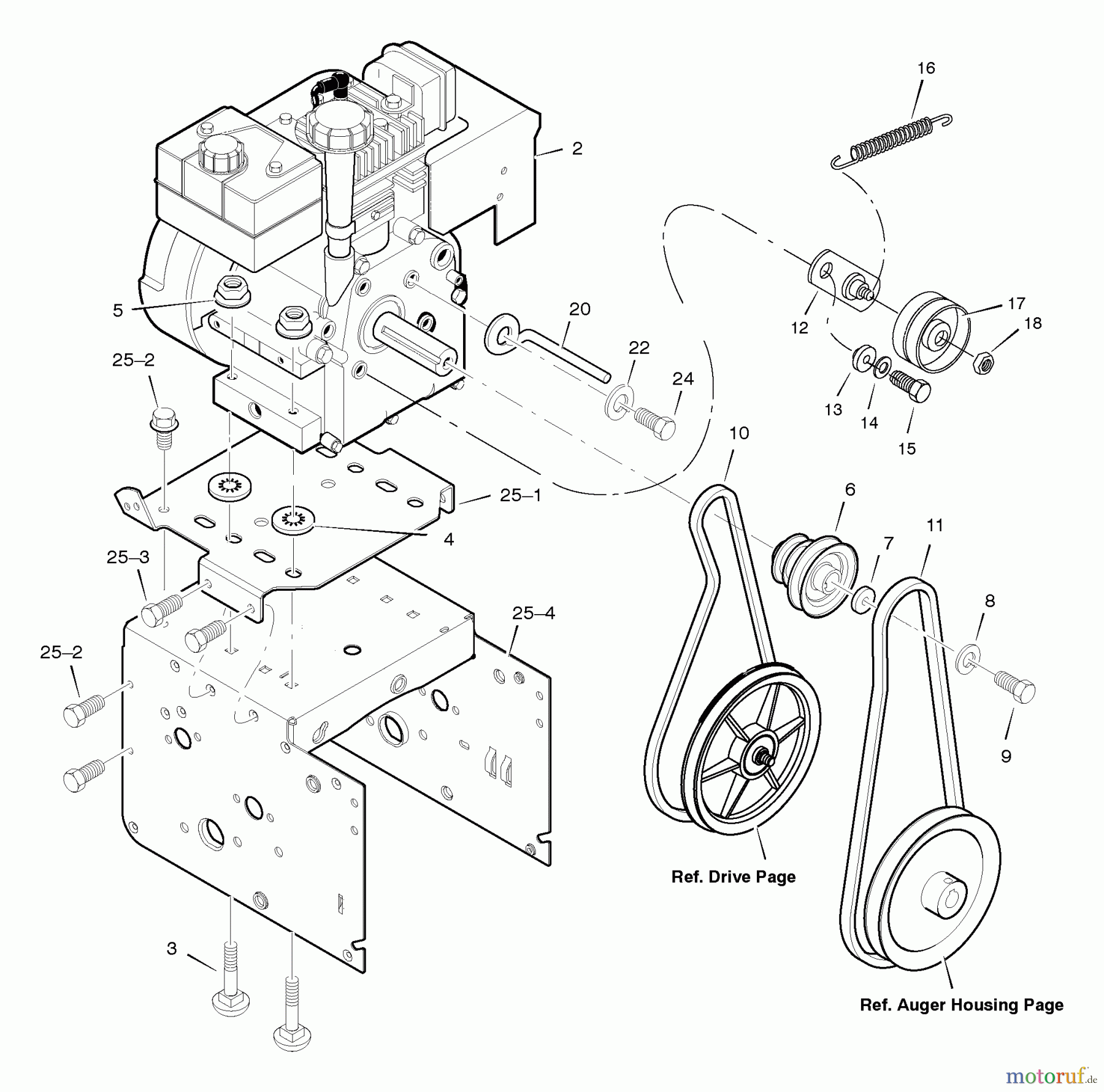 Murray Schneefräsen 622505x0B - B&S/Murray 22