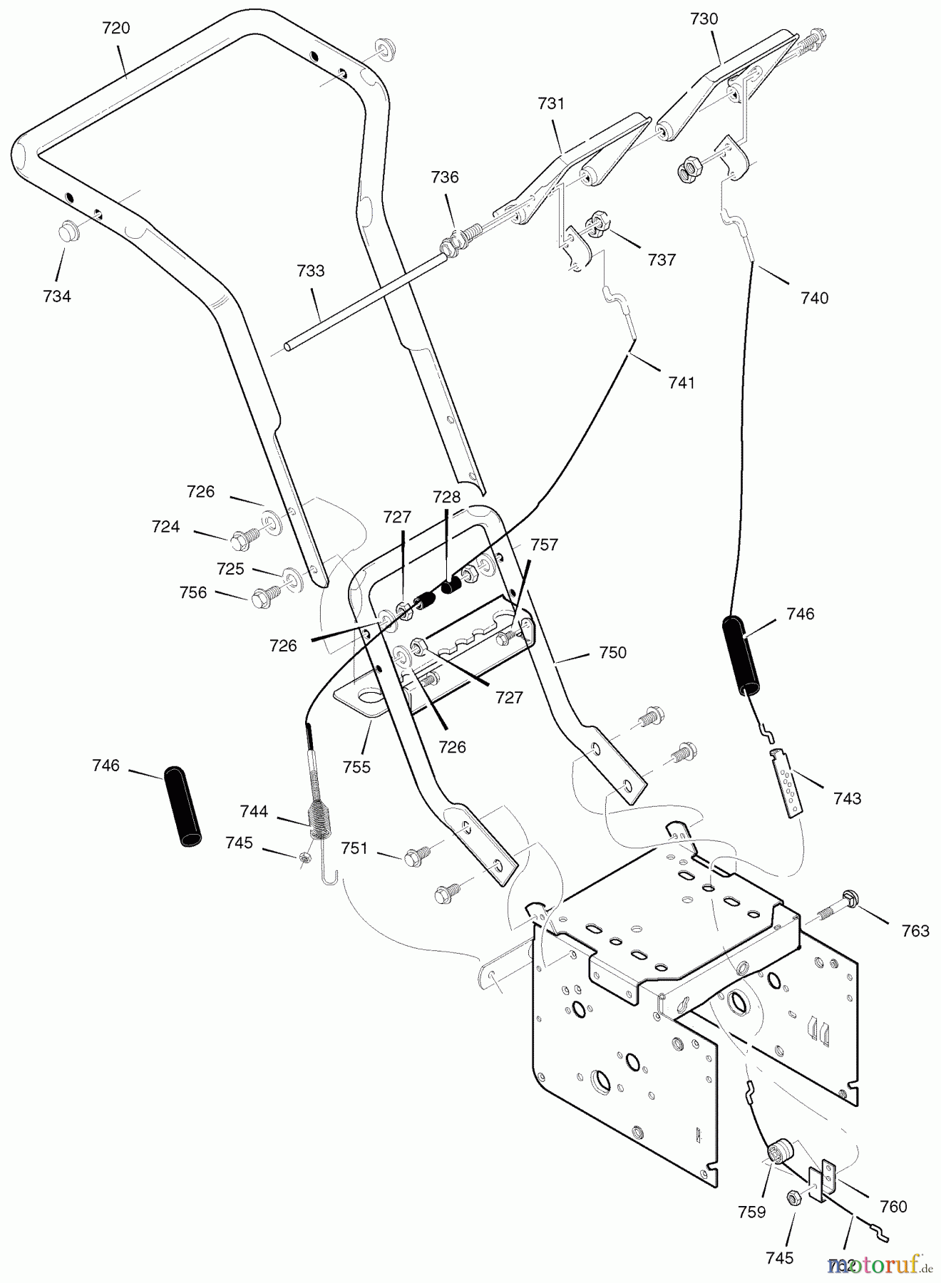 Murray Schneefräsen 622505x105A - Murray 22
