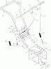 Murray 622505x105A - 22" Dual Stage Snow Thrower (2004) (Miller High Life) Ersatzteile Handle Assembly