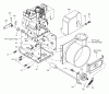 Murray 622505x4A - 22" Dual Stage Snow Thrower (2003) Ersatzteile Frame