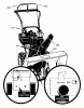 Murray 622505x4B - 22" Dual Stage Snow Thrower (2004) Ersatzteile Decals
