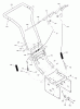 Murray 622505x4B - 22" Dual Stage Snow Thrower (2004) Ersatzteile Handle Assembly