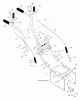 Murray 622518x31D - Scotts 22" Dual Stage Snow Thrower (2002) (Home Depot) Ersatzteile Handle Assembly