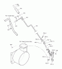 Murray 6240900x43 (1695372) - Yard King 24" Dual Stage Snow Thrower (2007) Ersatzteile Chute Rod