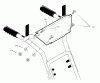 Murray 6240900x43 (1695372) - Yard King 24" Dual Stage Snow Thrower (2007) Ersatzteile Control Panel