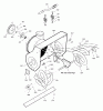 Murray 624504x43A - Yard King 24" Dual Stage Snow Thrower (2004) Ersatzteile Auger Housing