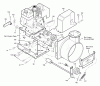 Murray 624504x4B - 24" Dual Stage Snow Thrower (2002) Ersatzteile Frame