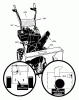 Murray 624504x4D - 24" Dual Stage Snow Thrower (2004) Ersatzteile Decals