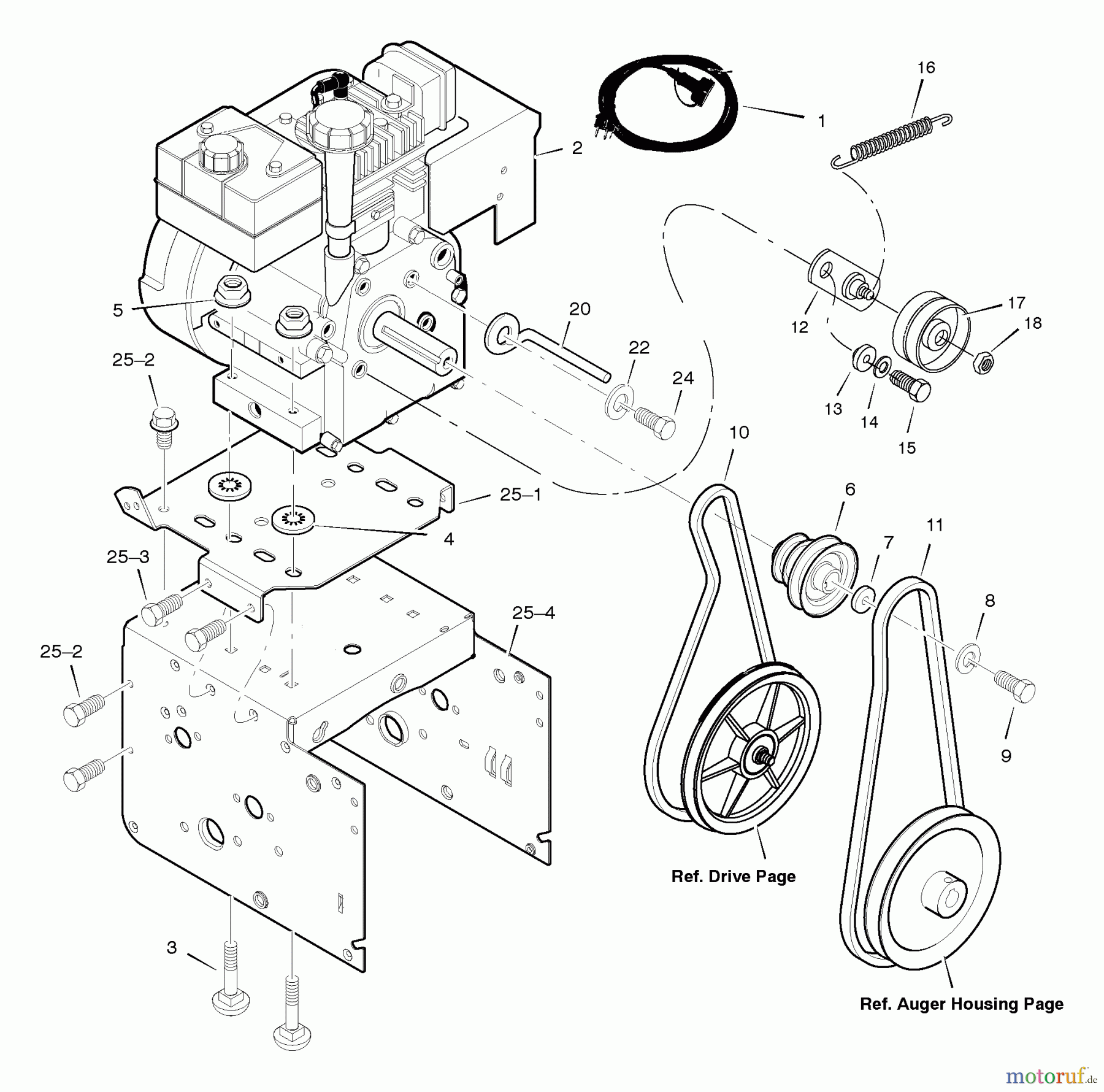  Murray Schneefräsen 624504x4D - Murray 24