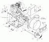 Murray 624504x5B - 24" Dual Stage Snow Thrower (2003) Ersatzteile Frame