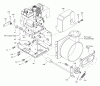 Murray 624504x5C - 24" Dual Stage Snow Thrower (2004) Ersatzteile Frame