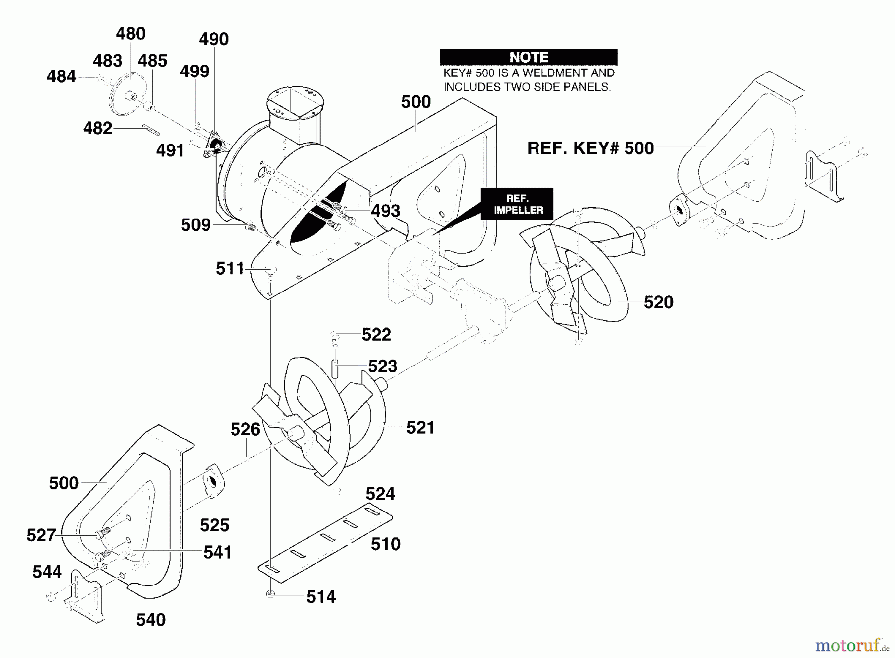 Murray Schneefräsen 624505x4B - Murray 24