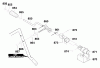 Murray 624505x79B - B&S/ 24" Dual Stage Snow Thrower (2000) (Spirit) Ersatzteile Chute Rod Assembly