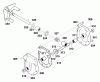 Murray 624505x79B - B&S/ 24" Dual Stage Snow Thrower (2000) (Spirit) Ersatzteile Gear Case Assembly