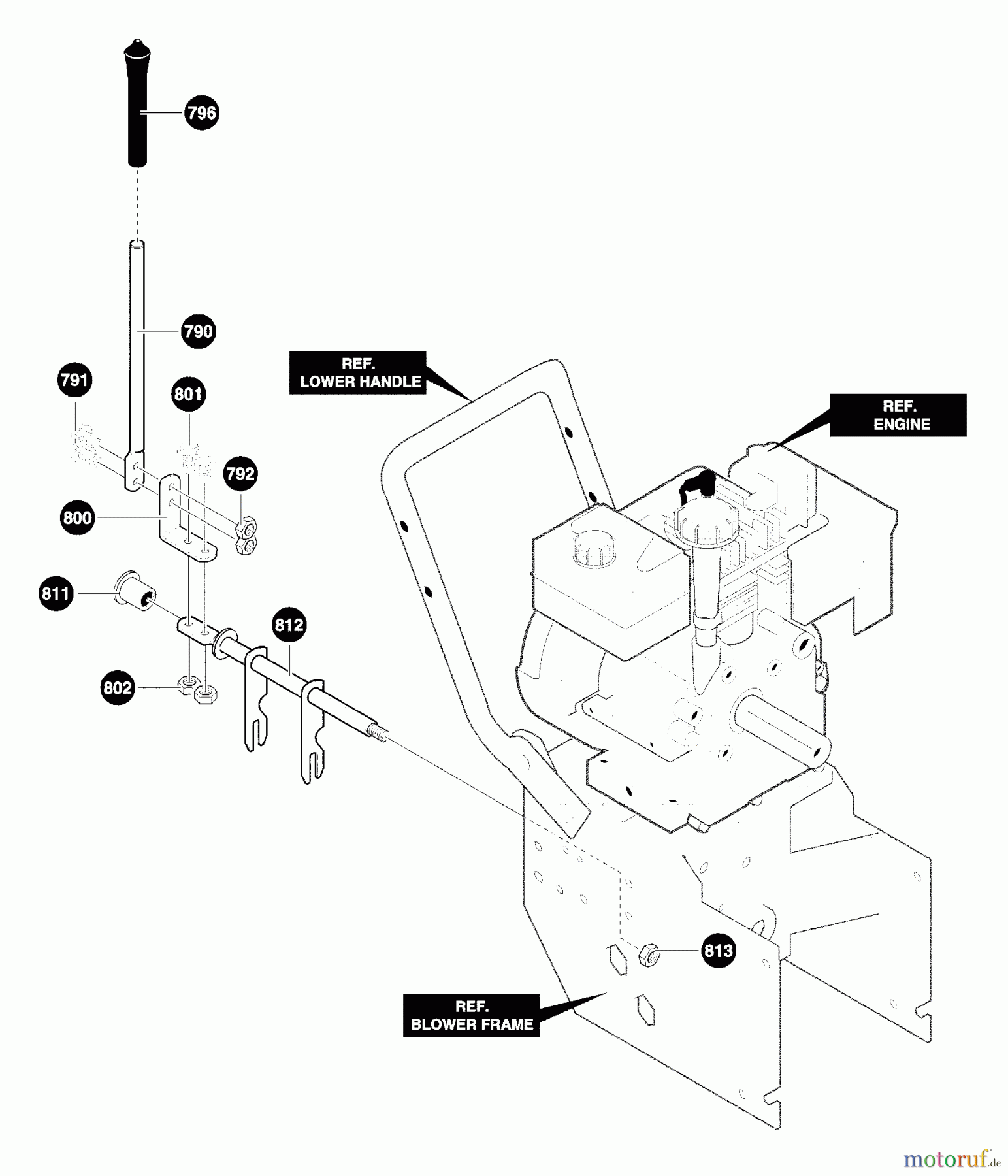 Murray Schneefräsen 624505x79B - B&S/Murray 24