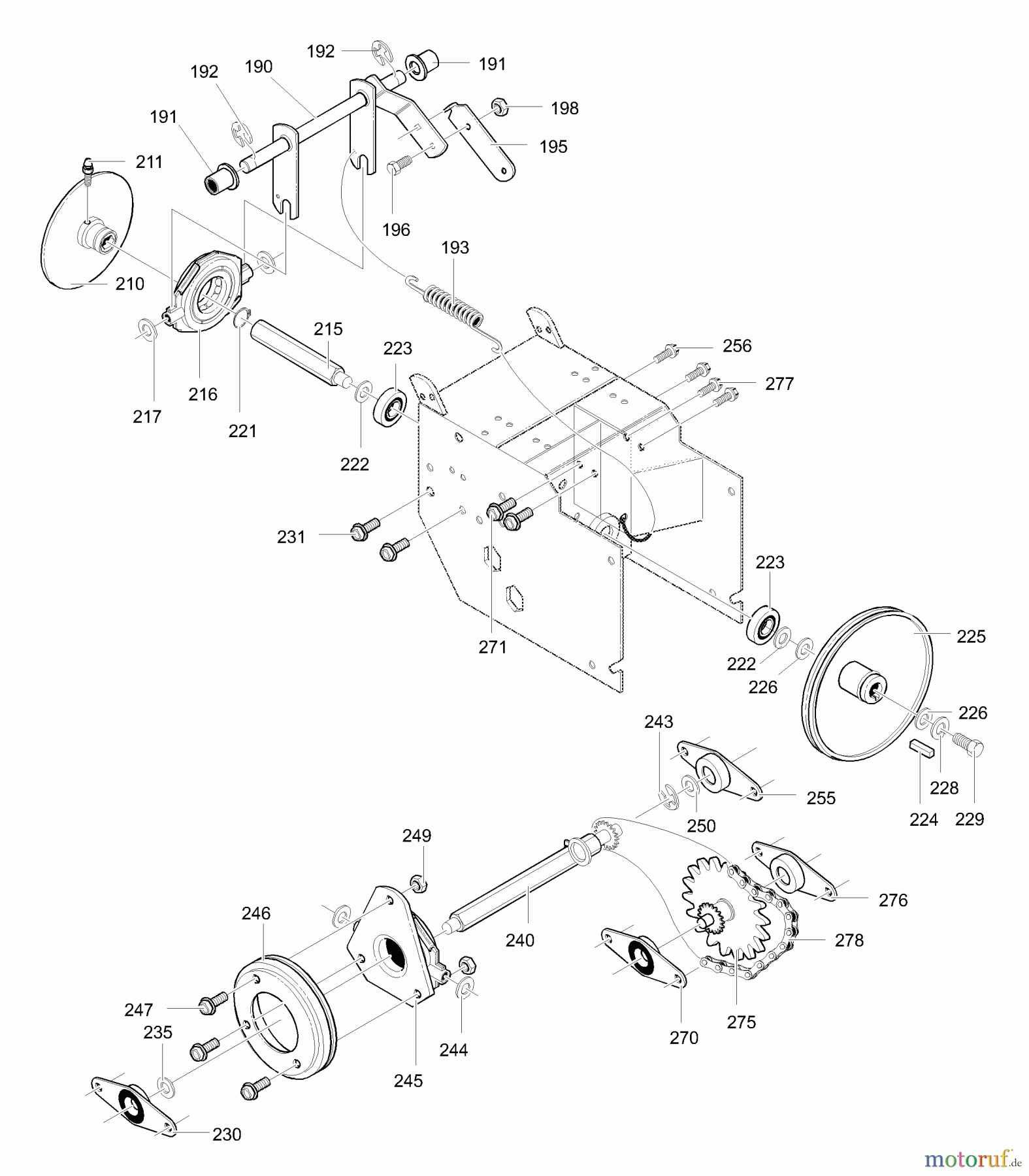  Murray Schneefräsen 624508x4B - Murray 24