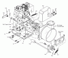 Murray 624509x4A - 24" Dual Stage Snow Thrower (2001) Ersatzteile Frame