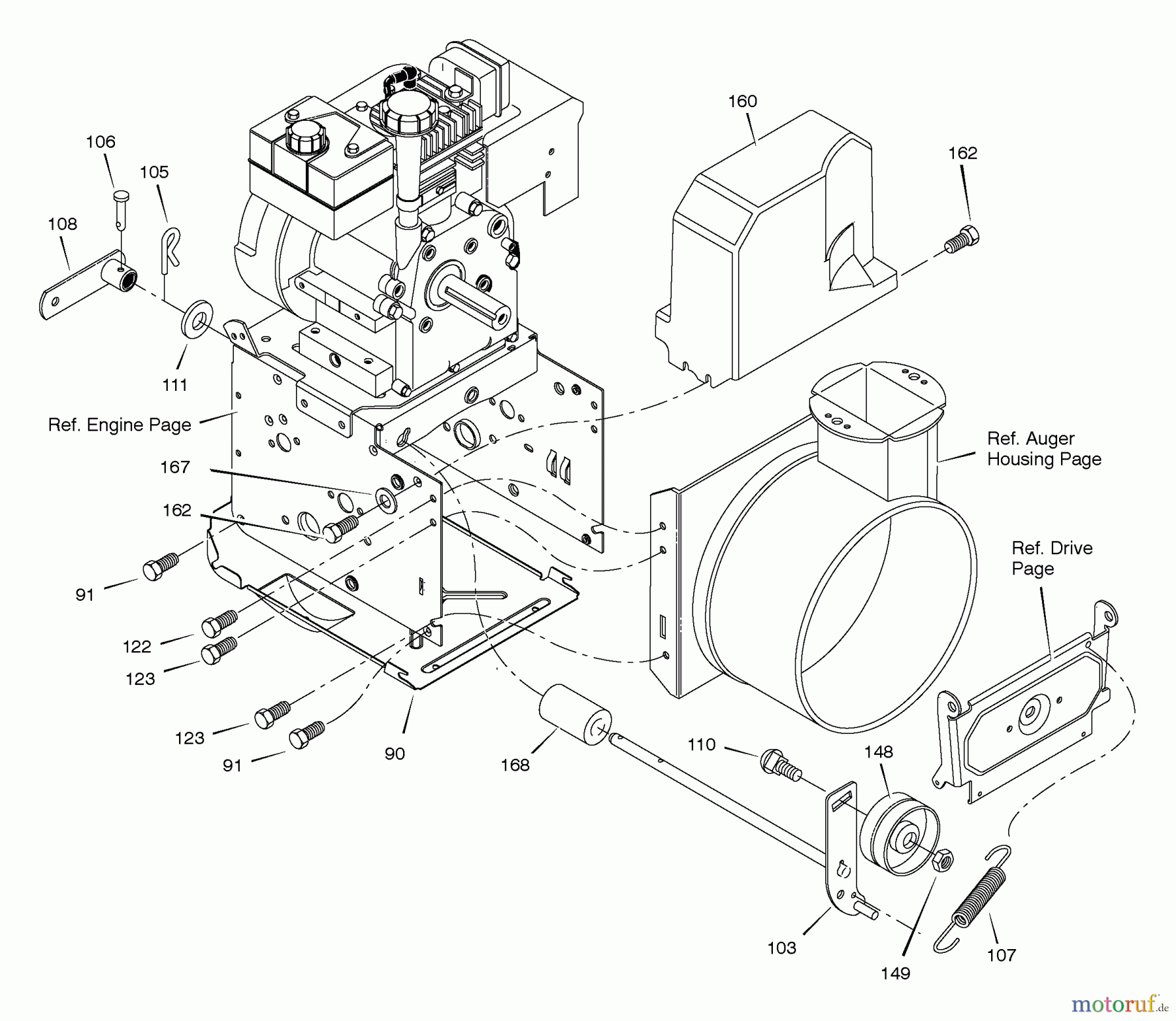 Murray Schneefräsen 624518x31A - Scotts 24