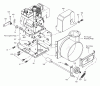 Murray 624604x0A - B&S/ 24" Dual Stage Snow Thrower (2003) (Northern Tool) Ersatzteile Frame