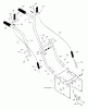 Murray 624604x0A - B&S/ 24" Dual Stage Snow Thrower (2003) (Northern Tool) Ersatzteile Handle Assembly
