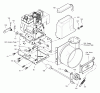 Murray 624604x43A - Yard King 24" Dual Stage Snow Thrower (2003) Ersatzteile Frame