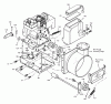 Murray 624604x89B - Yard King Performance 24" Dual Stage Snow Thrower (2001) Ersatzteile Frame